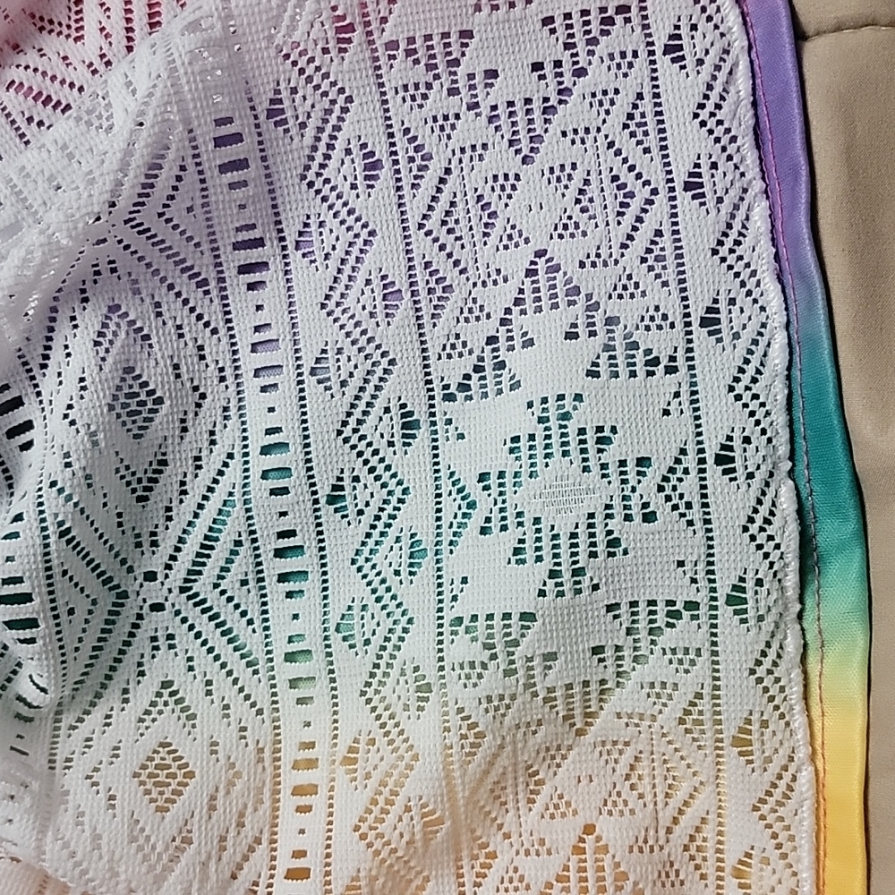 Healthtex White Over Rainbow Girl Skort/Skirt - Picture 7 of 8